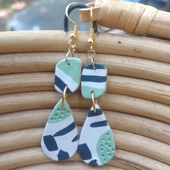 Hand Crafted Jewelry - Handmade Polymer Clay Earrings